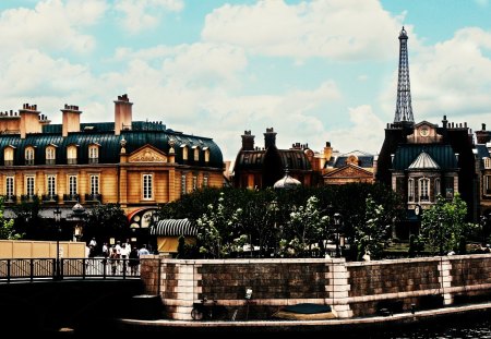 Paris - city, france, paris, water