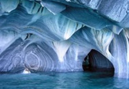 cave of crystals - nature, water, crystals, rocks