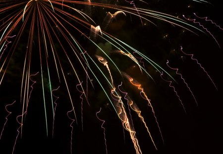 FIREWORKS HD - vibrant, colorful, photography, digital, fireworks