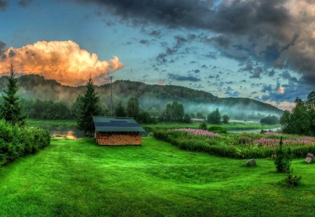 Lovely Landscape - hdr, lush, vivid, beautiful