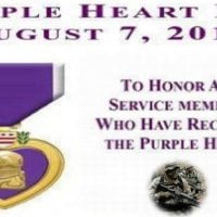 Yesterday was Purple Heart Day. To those that sacrificed SO much for our FREEDOMS. We SALUTE and thank you all !!!!