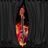 BURNING GUITAR