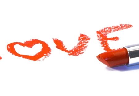 Lipstick love - love, lipstick, red, valentine, amor