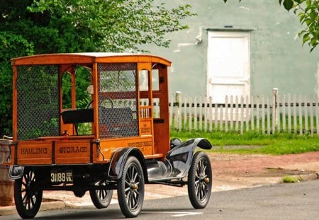 Old Cart - nice, brown, antic, old