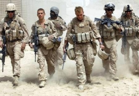 Off Patrol - marines, usmc, marine corps, recon