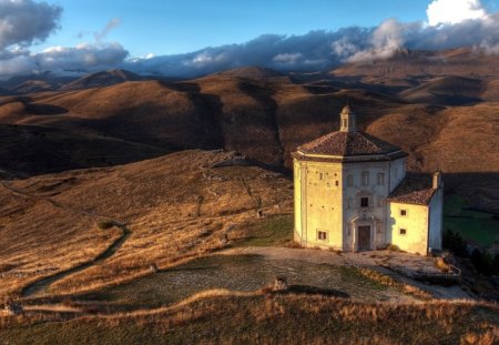 Italy View - view, italy, monastary, religious