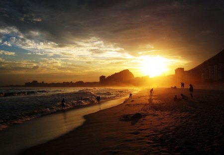 Sunset @ Rio - rio, sunset, jeniro, de