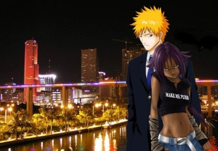 miami love - anime, wallpaper, bleach, miami