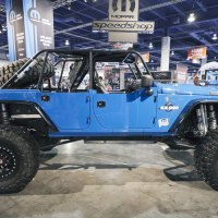 Jeep Wrangler Blue Crush