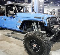 Jeep Wrangler Blue Crush