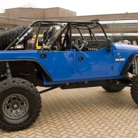 Jeep Wrangler Blue Crush