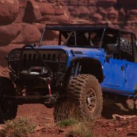 Jeep Wrangler Blue Crush