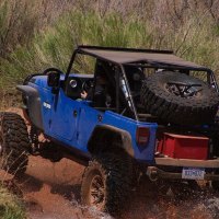 Jeep Wrangler Blue Crush