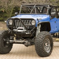 Jeep Wrangler Blue Crush