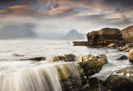  Elgol, Skye looking towards the Cullin Hills - execellent shot, amazing view