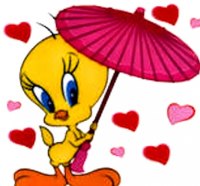 Tweety Bird its raining love!!