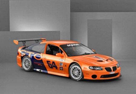 PONTIAC GTO GRAND AMERICAN SERIES RACING CAR - racing car, cars, pontiac