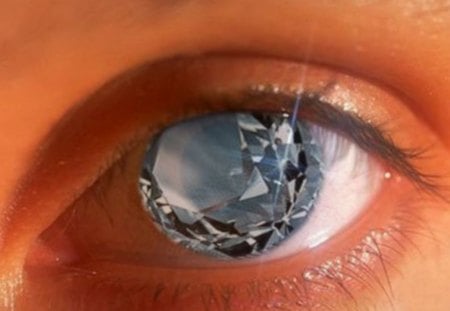 diamond cornea - awesome eye, sparkling eye