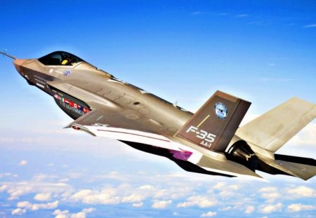 f-35 - jet fighter, pilot, airplane, navy