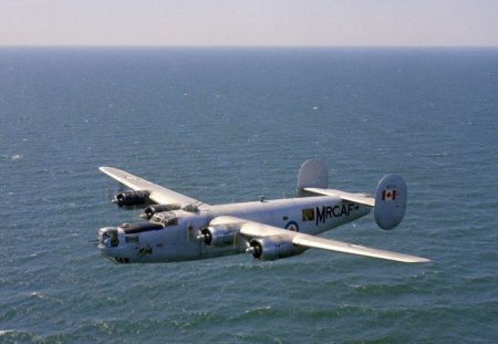 Consolidated B-24 Liberator - world war two, royal canadian air force, b 24, liberator