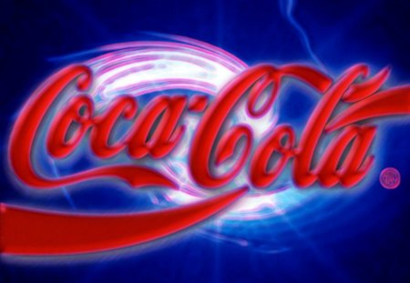 Coca Cola - coca cola, cola, wallpaper, blue