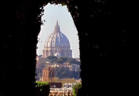 St. Peter in Rome - architecture, monument, ancient, religious