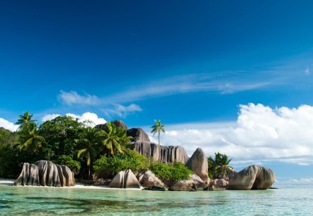 Seychelles Islands - tropics, island, beach, seychells, islands