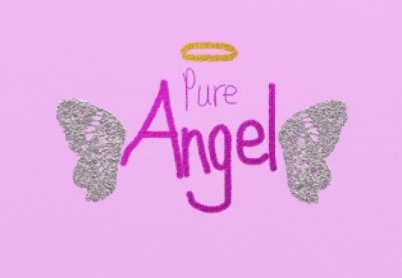 Pure Angel - wings, fantasy, halo, angel