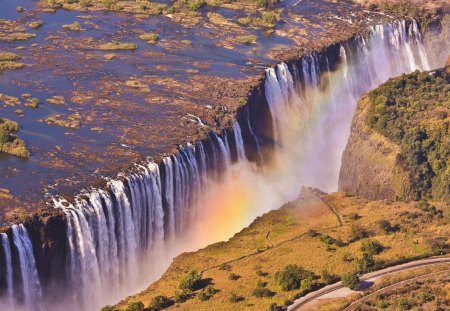 the great victoria falls in zambia