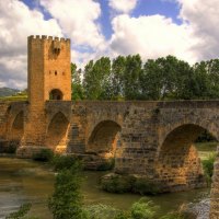 ancient bridge in spain