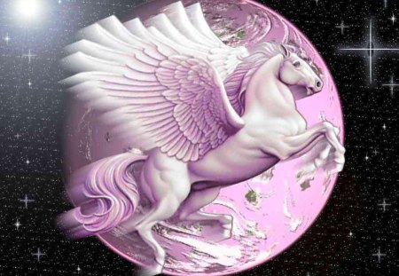 Pegasus and moonlight