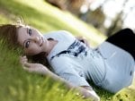 Lying on the Grass