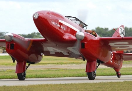 De Havilland DH-88 Comet (replica).. - dh, de, comet, racer, havilland, replica, 88