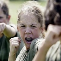 Female Marines Training