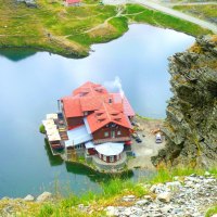 Chalet on lake