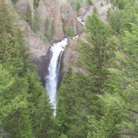 Yellowstone National Park Waterfall