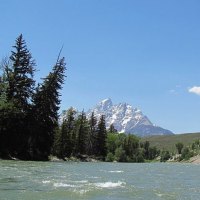 Snake River in the spring