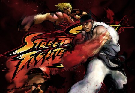 Download Ryu Vs Ken Street Fighter 4 Wallpaper