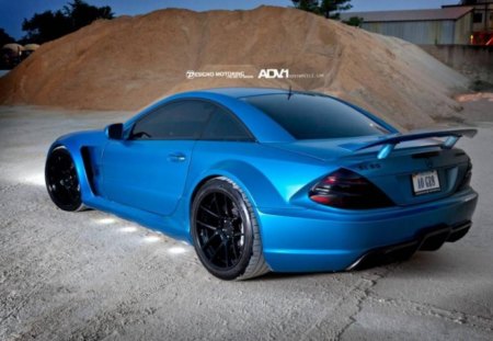 Mercedes Coupe Cab - mercedes, coupe, cab, blue