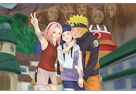 SakuHinaNaru - hinata, naruto, sakura, sakuhinanaru