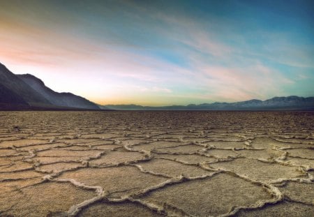 Death Valley - salt, death, valley, desert