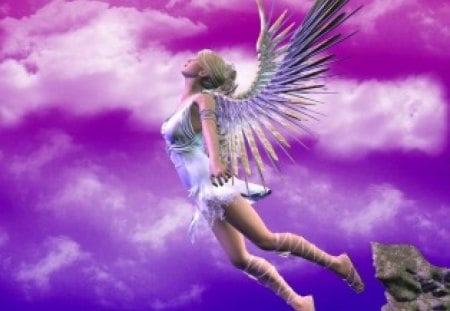 Flight - flight, fantasy, angel, heaven