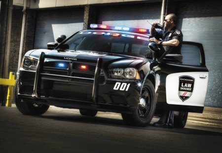 Dodge Police Car - dodge police, cool police car, dodge police car, police car