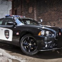 Police Muscle Car