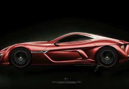 Alfa Romeo 12C GTS Concept - alfa, cars, concept, romeo, gts, 12c