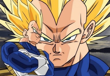 Awesome Super Vegeta - vegeta, awesome, super, saiya