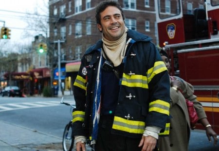 Jeffrey Dean Morgan - handsome, male, lips, smiling, eyes, actor, fireman, cute