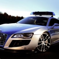 Audi R8 Police