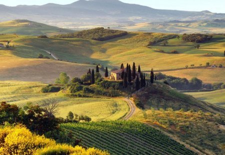 Landscape - hills, nature, rural, fields