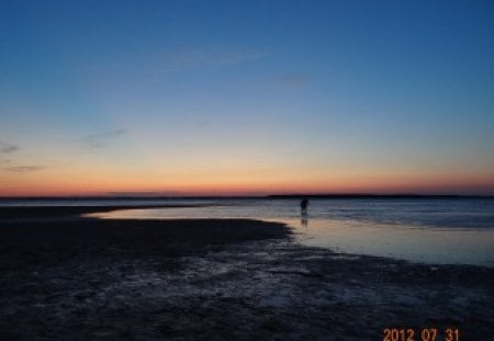 Parlee Beach ,Shediac N.B - sunset, water, sand, beach